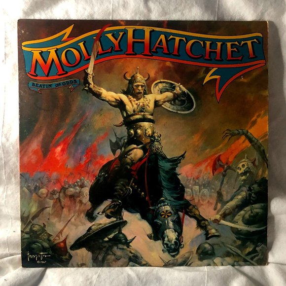 Molly Hatchet - Beatin' The Odds - Original Pressed Vinyl LP 1980 - MINT - Picture 1 of 9